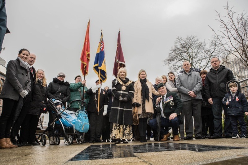 Other image for Walkway pays tribute to forces